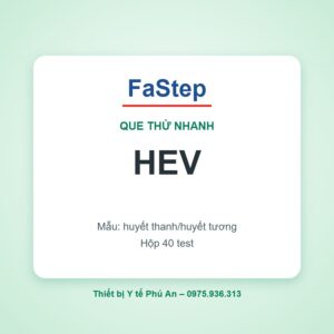 Que thử xét nghiệm viêm gan E (HEV) – FaStep