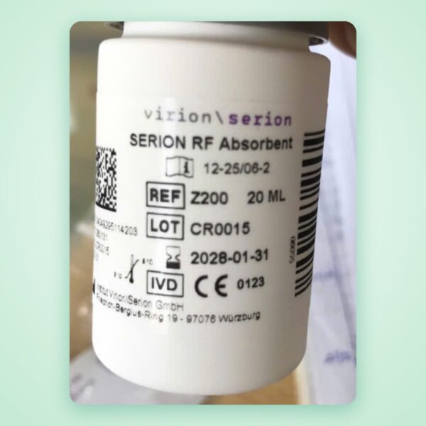 Dung dịch hấp phụ yếu tố dạng thấp SERION RF Absorbent 20ml
