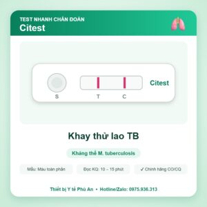 Khay thử lao TB – Citest