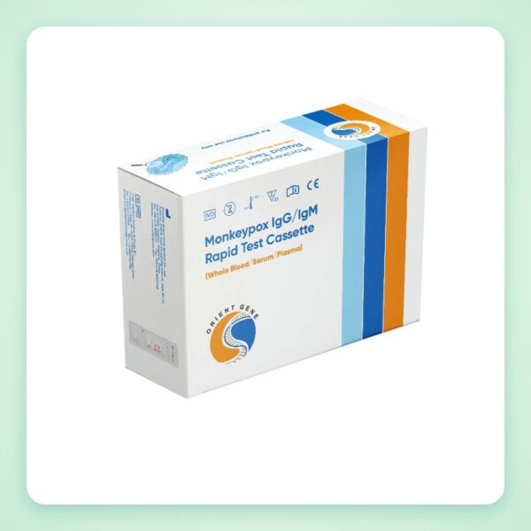 Khay thử xét nghiệm Monkeypox IgG/IgM (máu toàn phần/huyết thanh/huyết tương) – Orient Gene