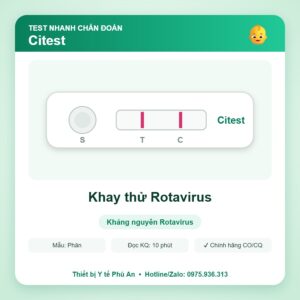Khay thử Rotavirus – Citest