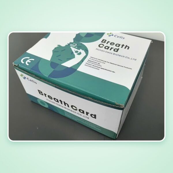 Thẻ thu mẫu hơi thở C14 (Breath Card) test H. pylori – Celis