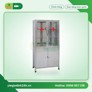Tủ đựng thuốc, dụng cụ bằng Inox 201