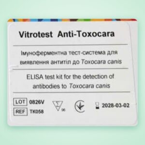 Bộ xét nghiệm ELISA Anti-Toxocara (giun đũa chó) – Vitrotest